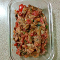 El cooksnap de Luli cuando hizo Menudencias a la mexicana de la abuelita .