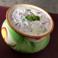 Sneha Patel's cooksnap of when they made Vegetable raita.