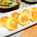 makichihua's cooksnap of when they made 蟹たっぷり♡クラブケーキ.
