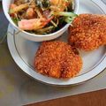 KIKKO★★★'s cooksnap of when they made *超簡単*豚コマでジューシーとんかつ！.