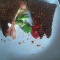 Gardenia Cakes Kenya's cooksnap of when they made Avocado, Tomato, Mozzarella, & Bacon Sandwich.