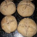 El cooksnap de Maria Fernanda Diaz cuando hizo Pan integral 100%.