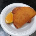 El cooksnap de Daniela cuando hizo Empanadas de maíz amarillo rellenas de carne molida.