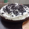 El cooksnap de Luciana Aguado cuando hizo Brownie con merengue italiano y oreos.
