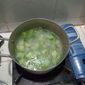 Cooksnap của Nguyễn Yến khi họ làm theo món Canh ngao nấu bầu