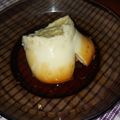 El cooksnap de Nancy Escoto cuando hizo Flan en taza en microondas.