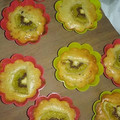 El cooksnap de rafaelhofmann cuando hizo Muffins de banana y kiwi.