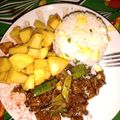 El cooksnap de victoria muñoz cuando hizo Carne mongoliana con papas fritas 🎎.