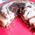 El cooksnap de Natalia cuando hizo Torta marmolada SIN HUEVOS para el 🧉🥧.