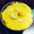 sonal hitesh panchal 's cooksnap of when they made પાઈનેપલ શીરો(Pineapple Shiro Recipe in Gujarati).