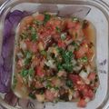 El cooksnap de Leticia cuando hizo Pebre de tomate.