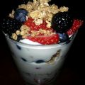 Gorda Ramsey's cooksnap of when they made Strawberry Parfait With Granola.