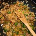 El cooksnap de Ana Laura Patti cuando hizo Chop suey de verduras con arroz.