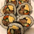 陳昭昭 的 韓式紫菜飯捲 cooksnap