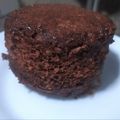 El cooksnap de Elisa Correa cuando hizo Cupcake de chocolate en taza.