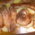 El cooksnap de Rosario Vergara Olea cuando hizo Chuletas de cordero con patatas al horno.