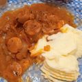 El cooksnap de Carmen González cuando hizo Chorizos a la pomarola.