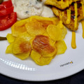 کوک اسنپ 👩‍🍳Hamideh بعد از امتحان کردن چیپس سرکه نمکی در فر.