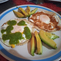 El cooksnap de Carmen Palomino cuando hizo Huevos divorciados.