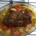 El cooksnap de peralser cuando hizo Peceto a la mostaza con papas al horno!!!.