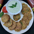 Naila Asif's cooksnap of when they made Shami kabab.