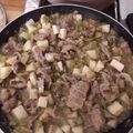 El cooksnap de Mildred Bonifaz cuando hizo Bistec con papas en salsa verde.