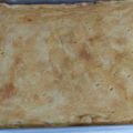 El cooksnap de Carolina cuando hizo Tarta de Jamón y Queso.