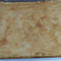 El cooksnap de Carolina cuando hizo Tarta de Jamón y Queso.