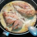 El cooksnap de Hugo Quezada cuando hizo Pechugas de pollo en crema de champiñones.