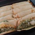 El cooksnap de Brian Pincheira cuando hizo Canelones de acelga y arroz.