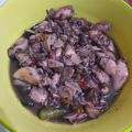 Cooksnap dari nur halimah untuk resep Cumi bumbu hitam