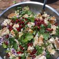 ollieh-m's cooksnap of when they made Butternut squash, feta, pomegranate salad.