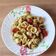 El cooksnap de Jose cuando hizo Orecchiette con tomates cherry confitados.