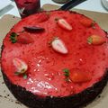 صورة من Waffa Omar، شاركها بعد تجربة وصفة كيك فراولة 🍓🎂