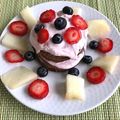 Cooksnap de My Healthy Temptations quando cozinhou Panquecas de Quark.