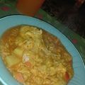 El cooksnap de Nahuel cuando hizo Guiso de arroz con pollo.