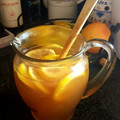 El cooksnap de CRISS cuando hizo Agua panela con limón.
