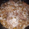 El cooksnap de SERGIO cuando hizo Peceto con arroz blanco.