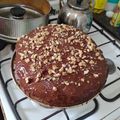 El cooksnap de Carla Aflitto cuando hizo Torta de Banana y Nueces.