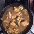 El cooksnap de Enrique Salmerón cuando hizo Pollo en salsa de naranja.