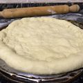 El cooksnap de nati fernandez cuando hizo Masa de pizza sin levadura.