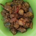 Cooksnap dari Annita Rumbiak Frans Bonsapia untuk resep Babi Kecap ala Indah