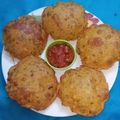 Jayshree G Doshi's cooksnap of when they made ફરસી પુરી,બટેટાની સુકીભાજી,પાપડ ચોખાના,અથાણું.