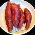 Cooksnap của Hoàng Oanh khi họ làm theo món Khoai Lang Nhật Luộc