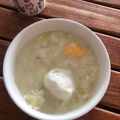 El cooksnap de Sara Arredondo cuando hizo Changua (desayuno).