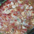 El cooksnap de DIEGO GARCIA cuando hizo Ceviche de camarón Ecuatoriano.