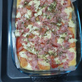 El cooksnap de carmen cuando hizo Pan de molde estilo pizza.