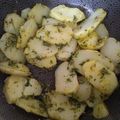 El cooksnap de mary mantilla cuando hizo Papas salteadas con cilantro.
