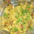 Rekha Ramchandani's cooksnap of when they made વઘારેલી રોટલી.