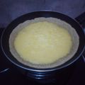 Cooksnap dari Amriti - untuk resep Pie susu teflon sederhana